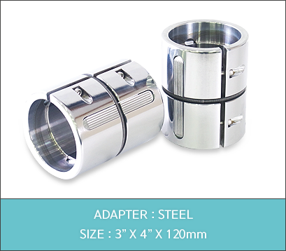 ADAPTER : STEEL SIZE : 3 X 4 X120mm